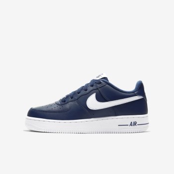 Nike Air Force 1 - Nagyobb Gyerek Air Force 1 - Sötétkék/Fehér